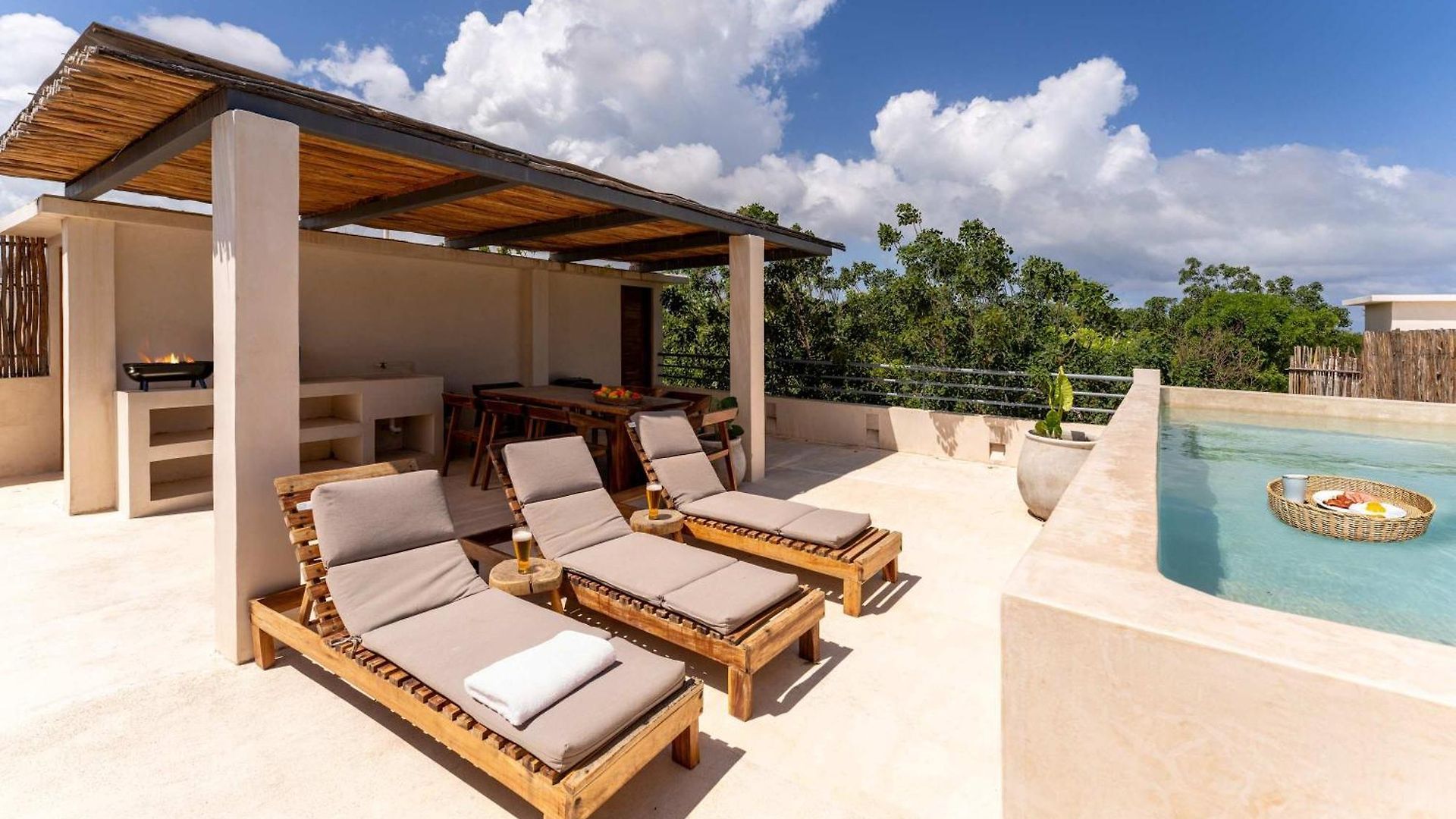 Ahal Luxe 3br Penthouse Haven With Private Rooftop Pool & Plunge Pool Holiday home Tulum