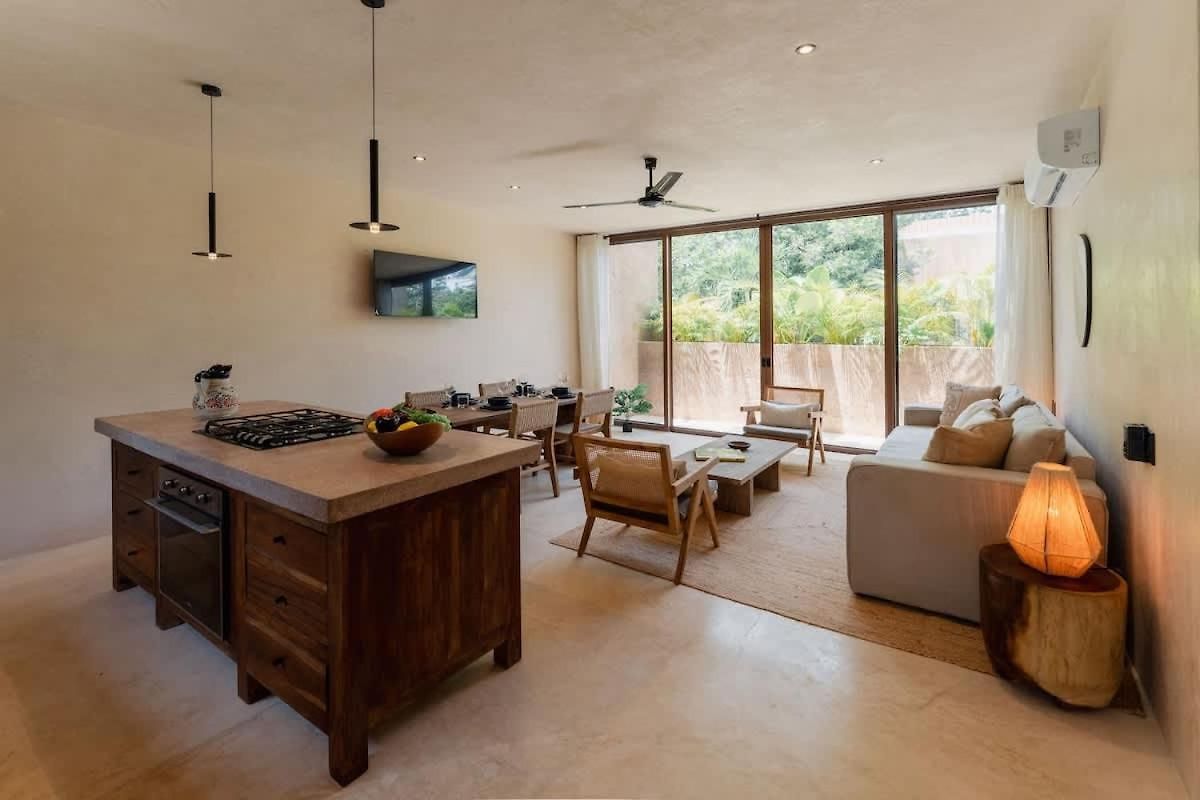 Apartment Stylish 2br Jungle Retreat With Plunge Pool & Rooftop Tulum