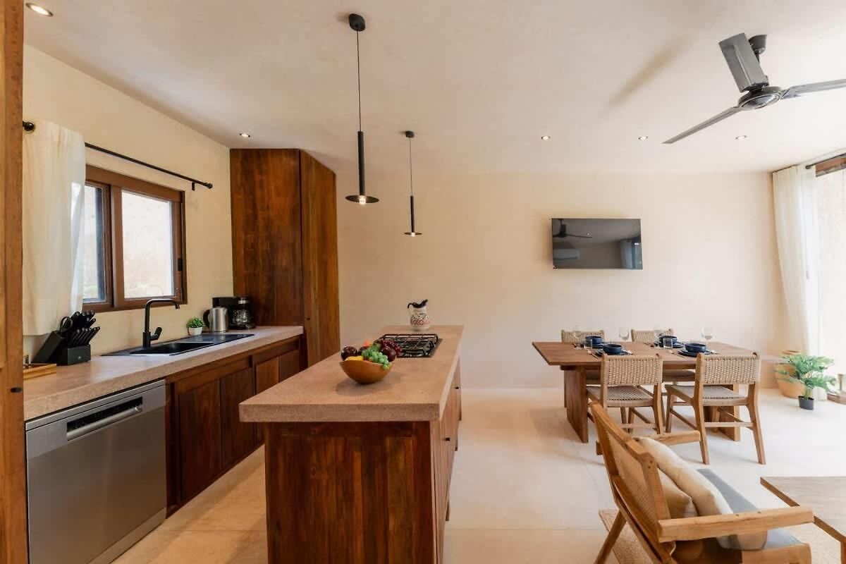 Apartment Stylish 2br Jungle Retreat With Plunge Pool & Rooftop Tulum
