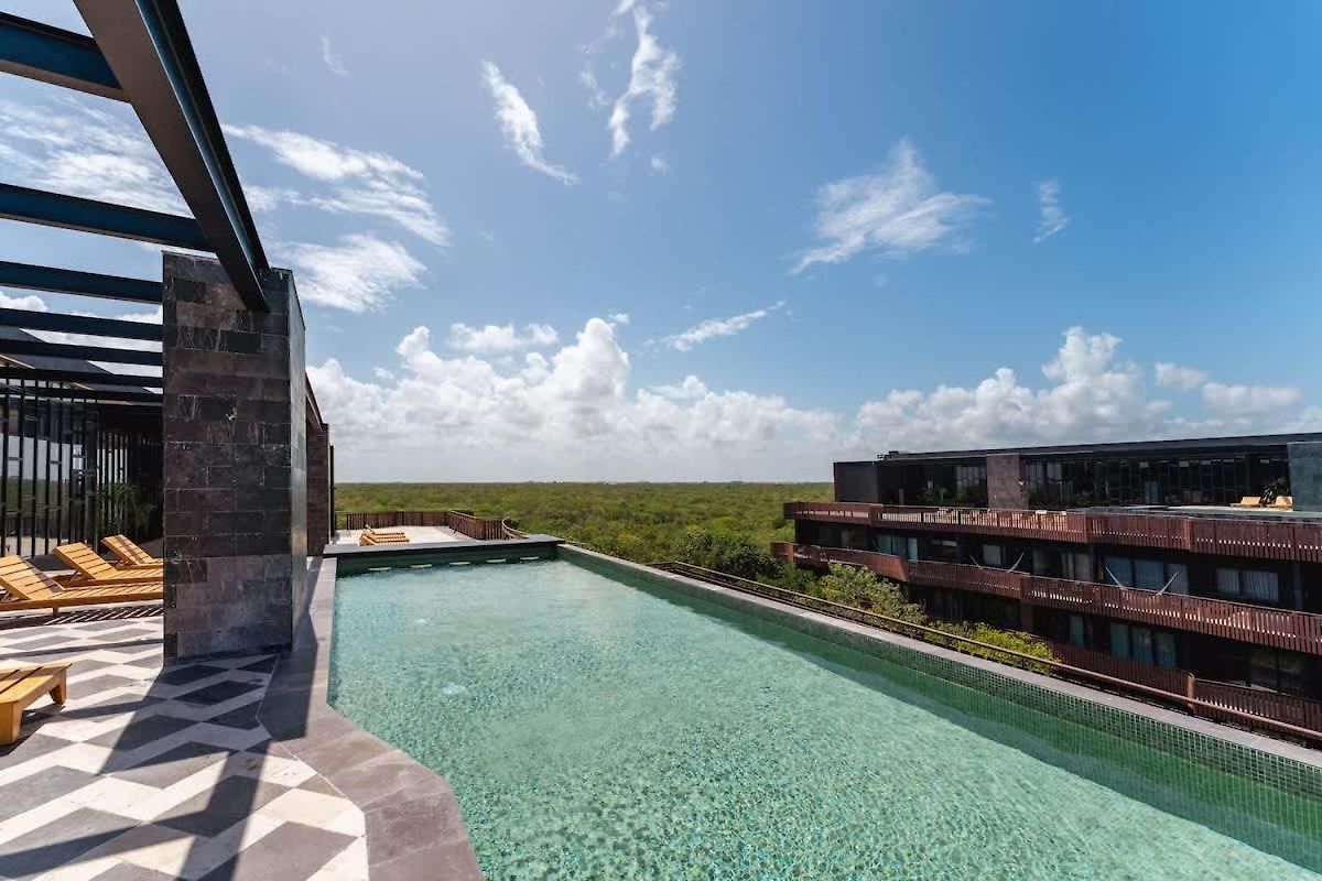 Apartment Amira - Stylish Penthouse With Rooftop Pool & Sea Horizon Tulum