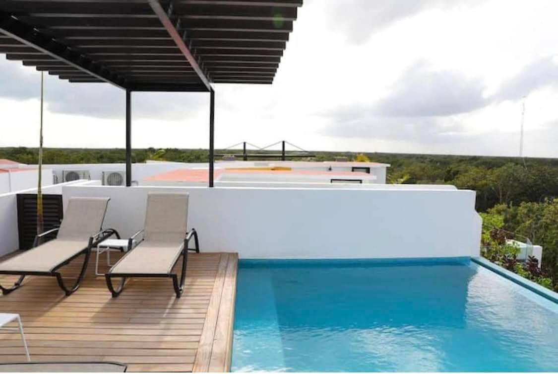 Penthouse With Private Terrace In Tulum, 1 Br Tulum