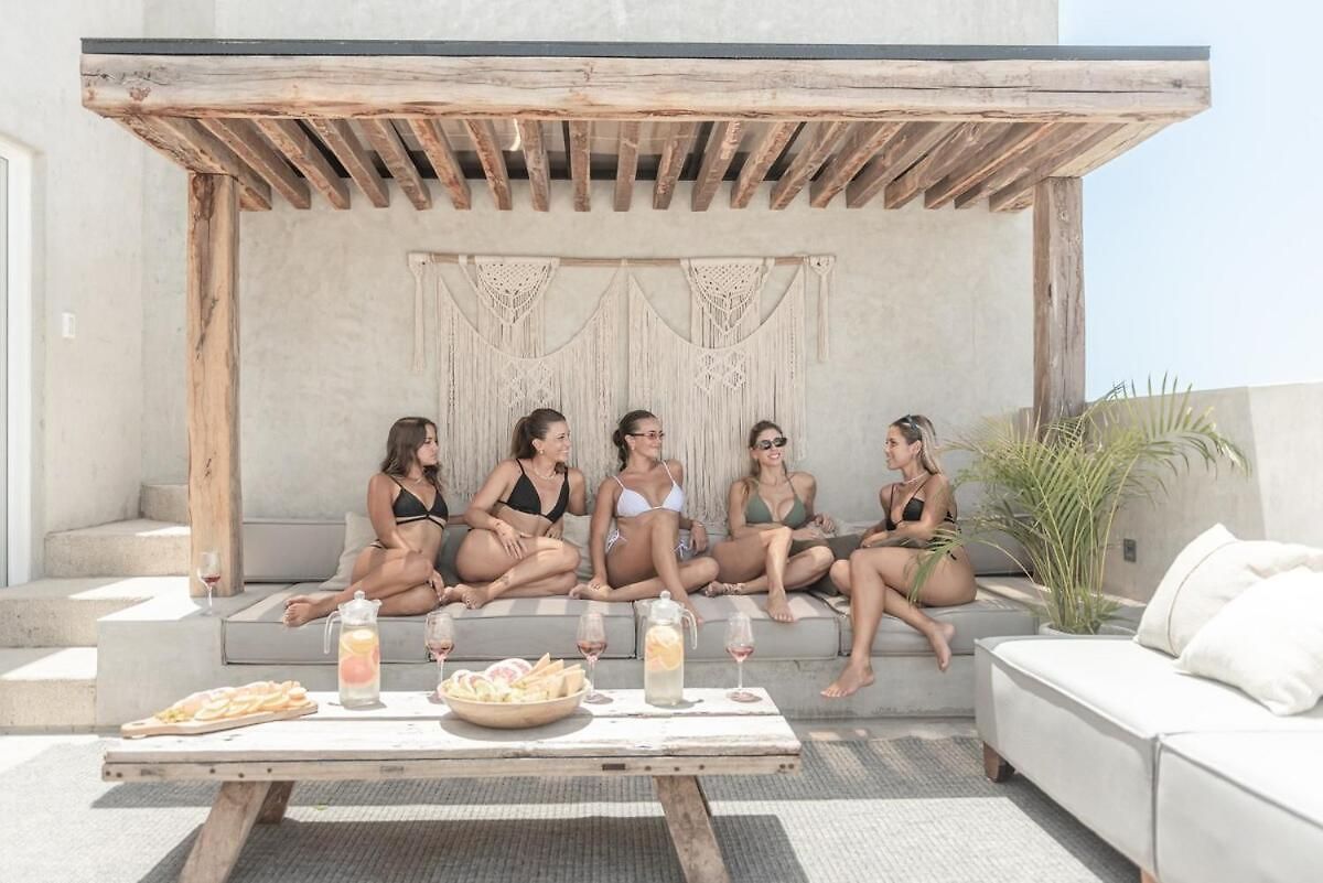 Moonsand Boho Chic Penthouse Pool & Roof Apartment Tulum