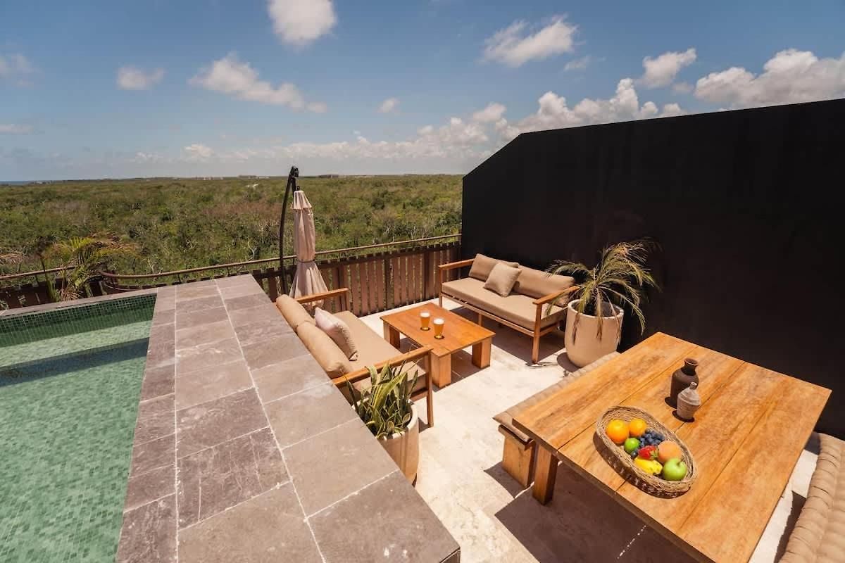 Amira - Stylish Penthouse With Rooftop Pool & Sea Horizon Apartment *