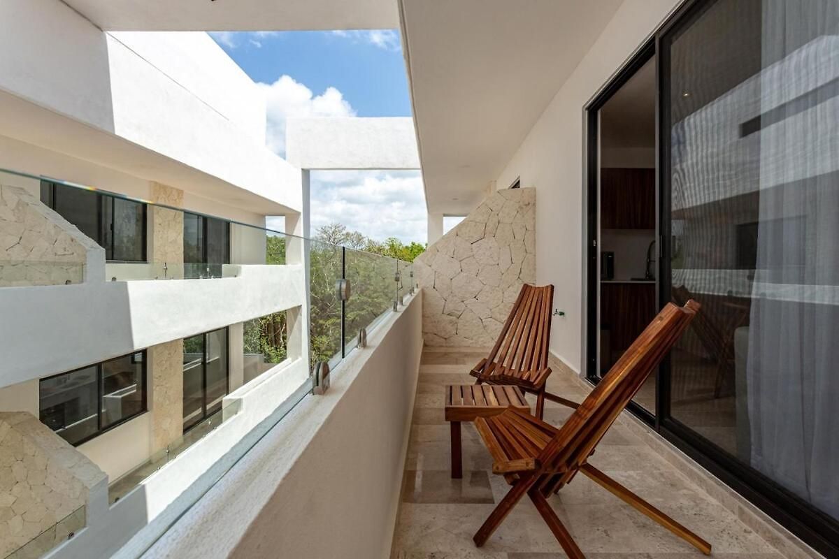 Modern With Pool In Tulum, 1 Bedroom Apartamento *