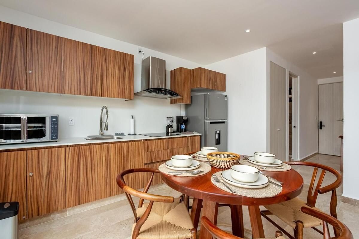 Modern With Pool In Tulum, 1 Bedroom Apartamento Tulum