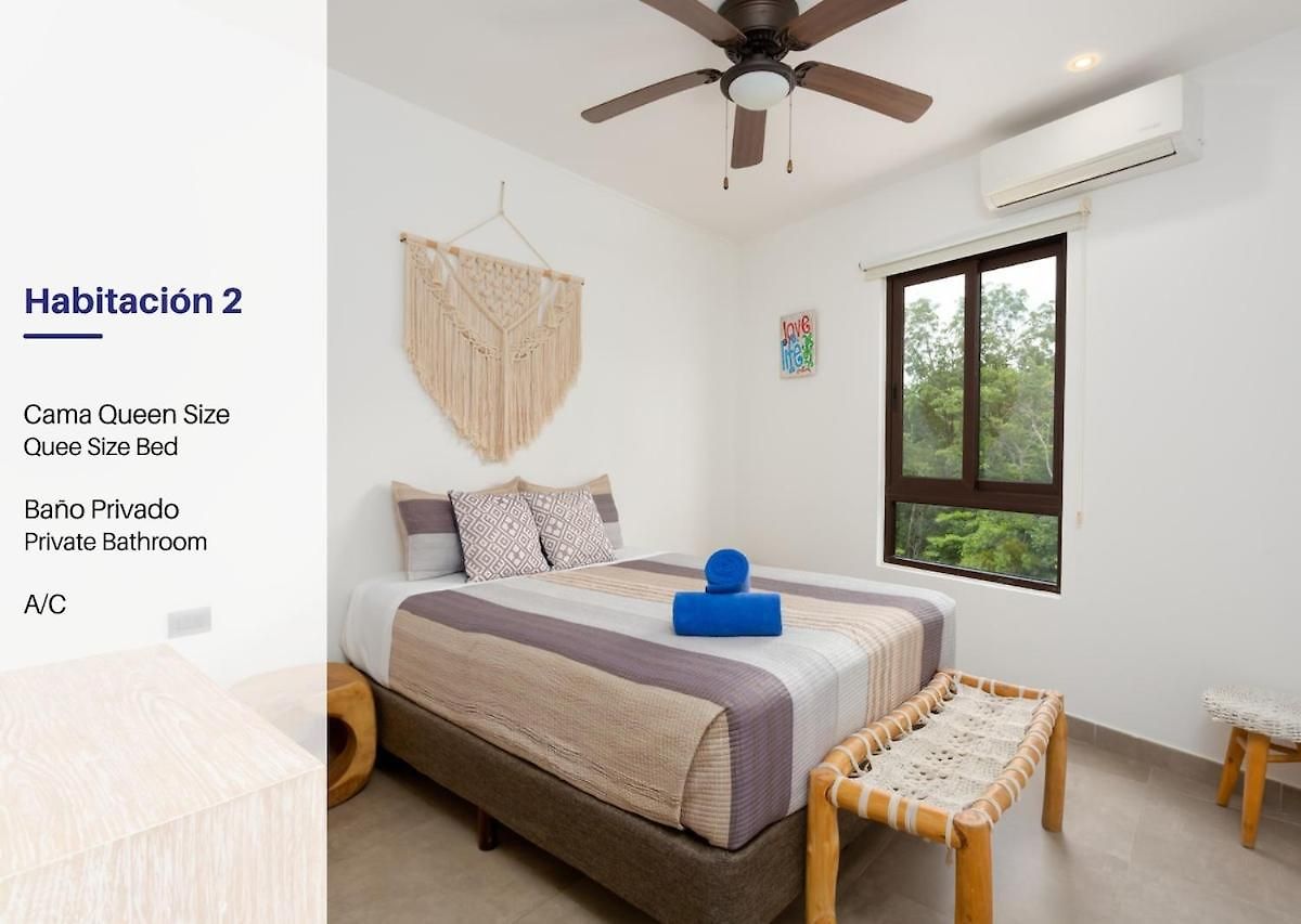 Apartment In The Jungle Maya In Tulum, 3 Br *