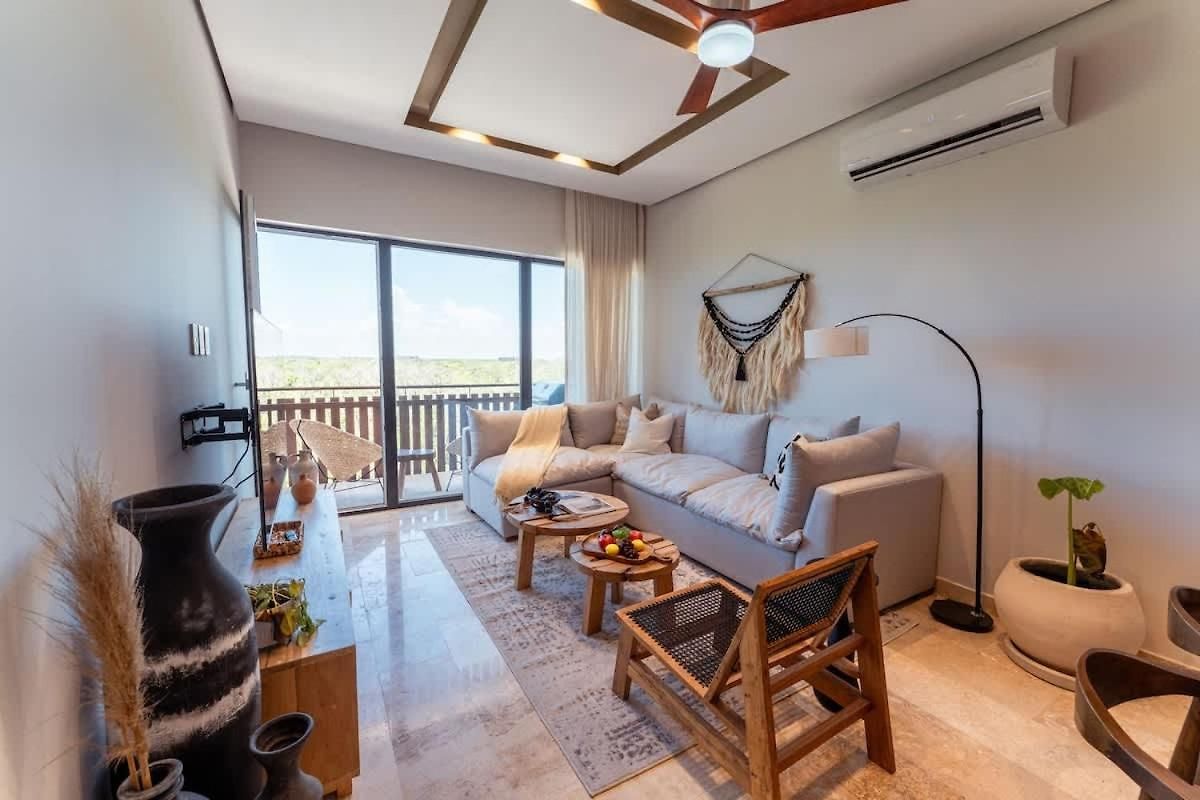 Apartment Amira - Stylish Penthouse With Rooftop Pool & Sea Horizon Tulum