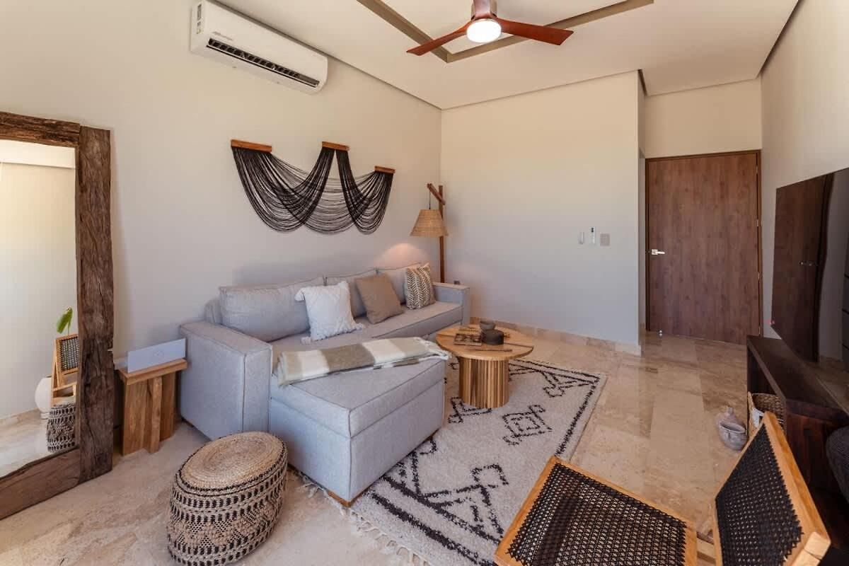 Apartment Amira - Stylish Penthouse With Rooftop Pool & Sea Horizon Tulum