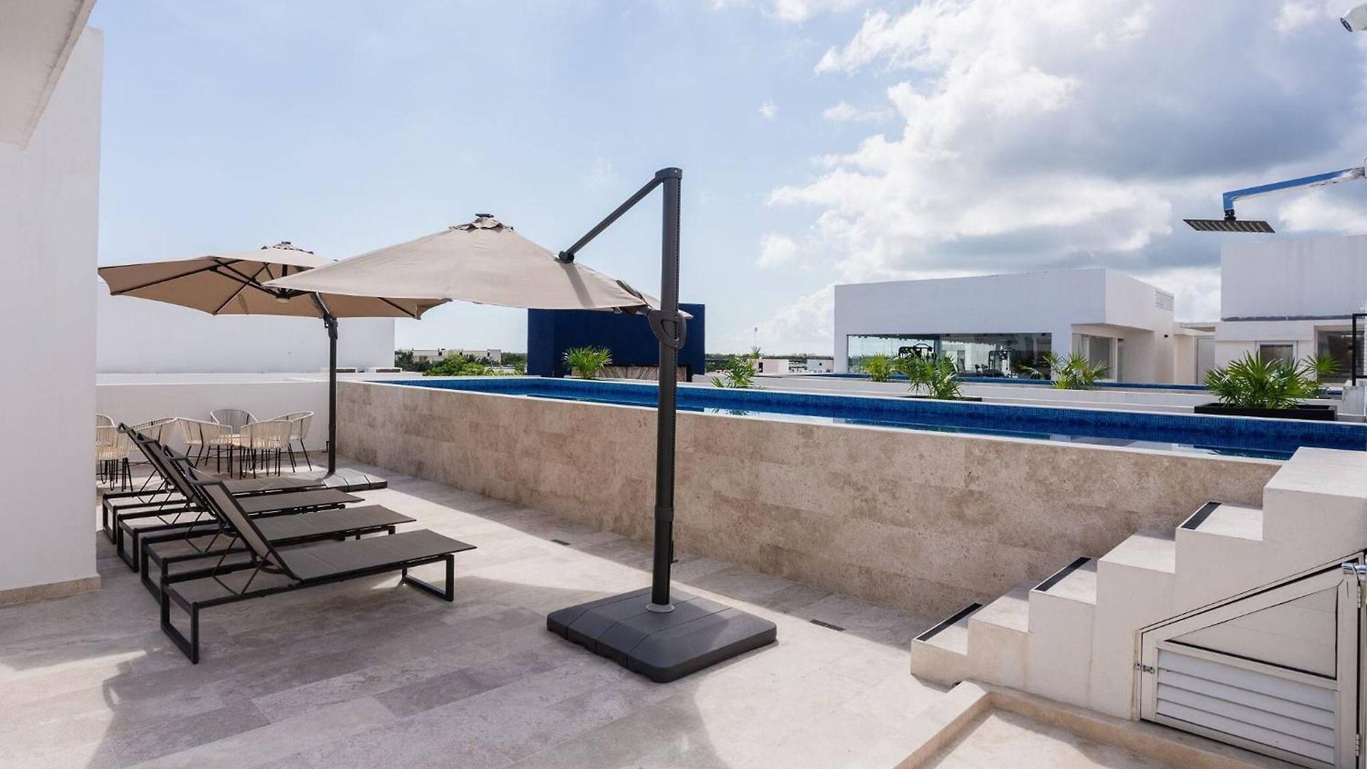 Apartment Modern And Bright Rooftop Pools Gym Cowork Tulum