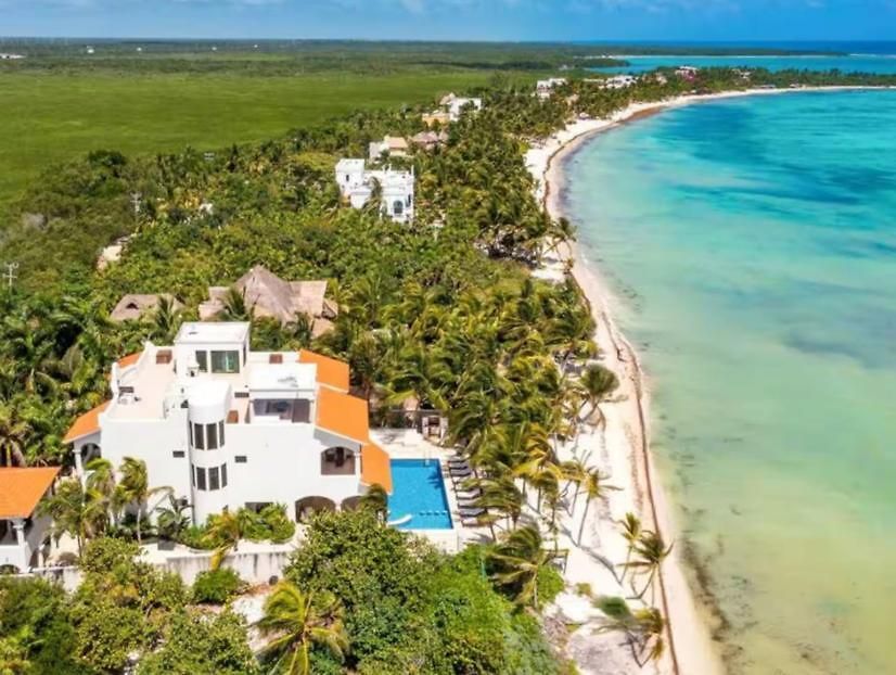 Beachfront Hacienda Soliman Bay Villa