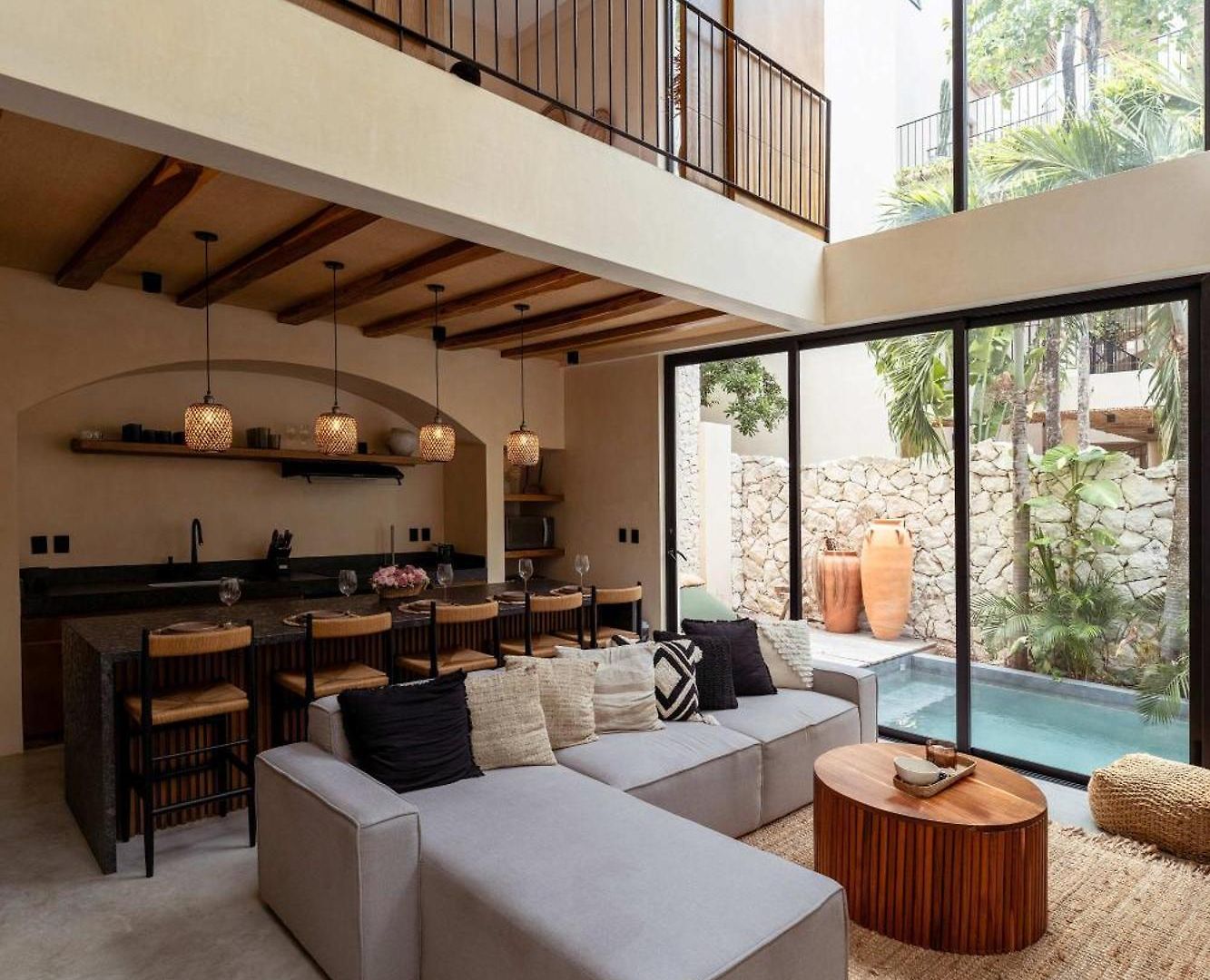 Luxe 3br - Two Private Pools Including Rooftop Modern Boho Style