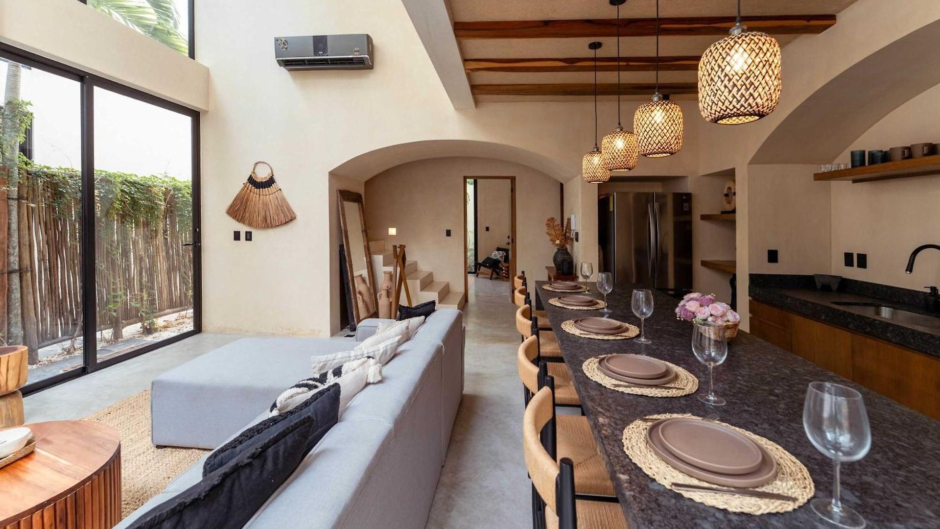 Villa Luxe 3br - Two Private Pools Including Rooftop Modern Boho Style