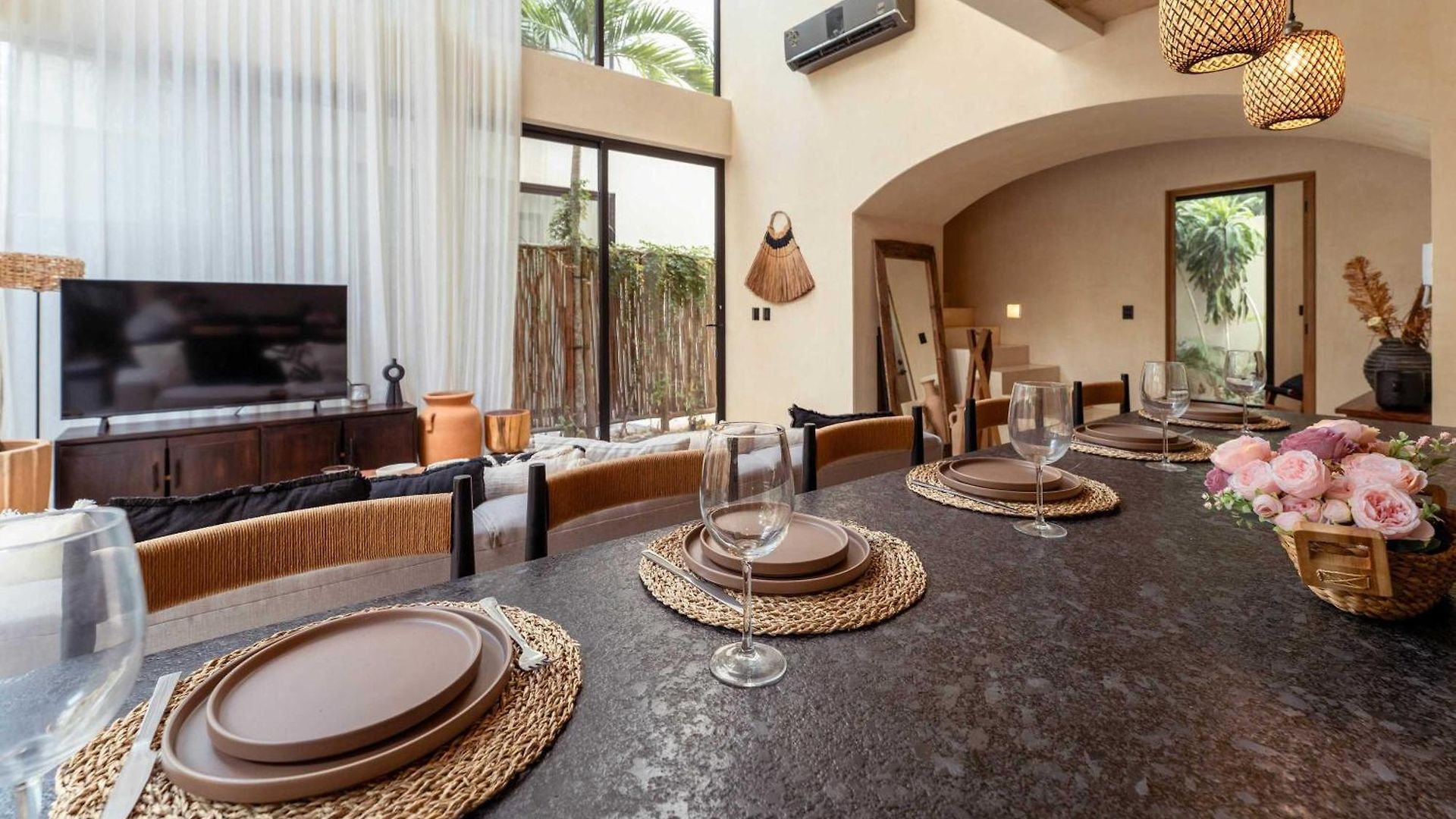 Luxe 3br - Two Private Pools Including Rooftop Modern Boho Style * Tulum
