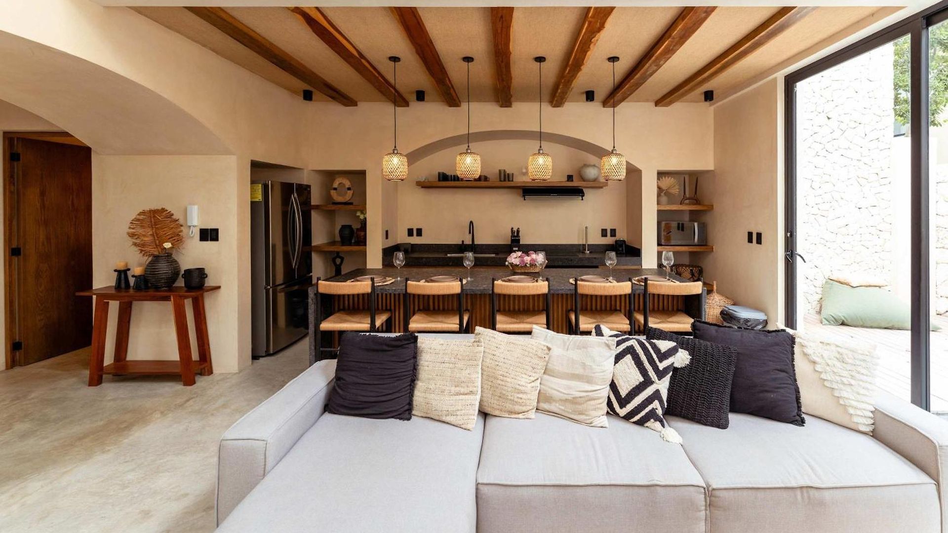 Luxe 3br - Two Private Pools Including Rooftop Modern Boho Style Tulum