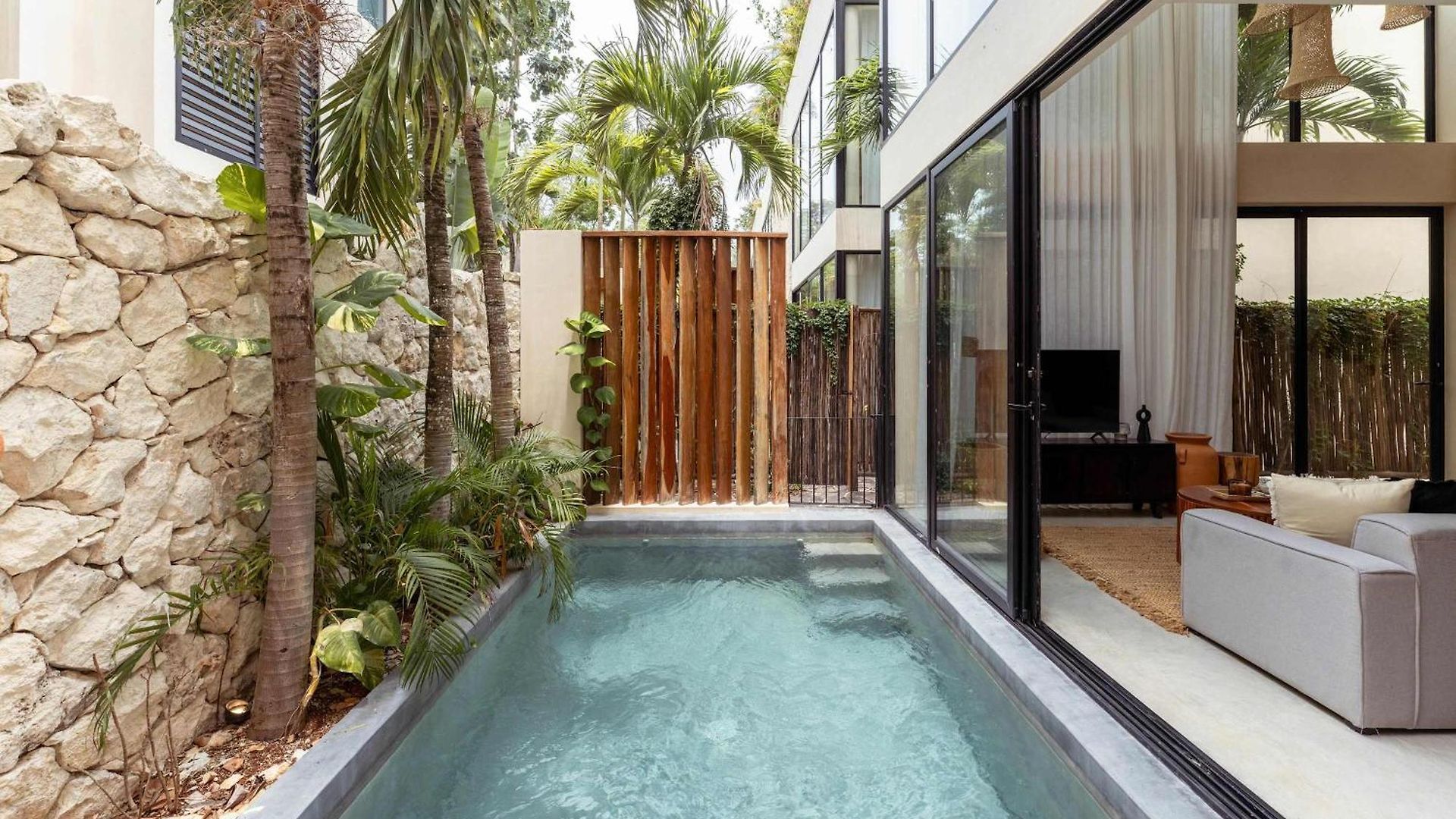 Villa Luxe 3br - Two Private Pools Including Rooftop Modern Boho Style Tulum