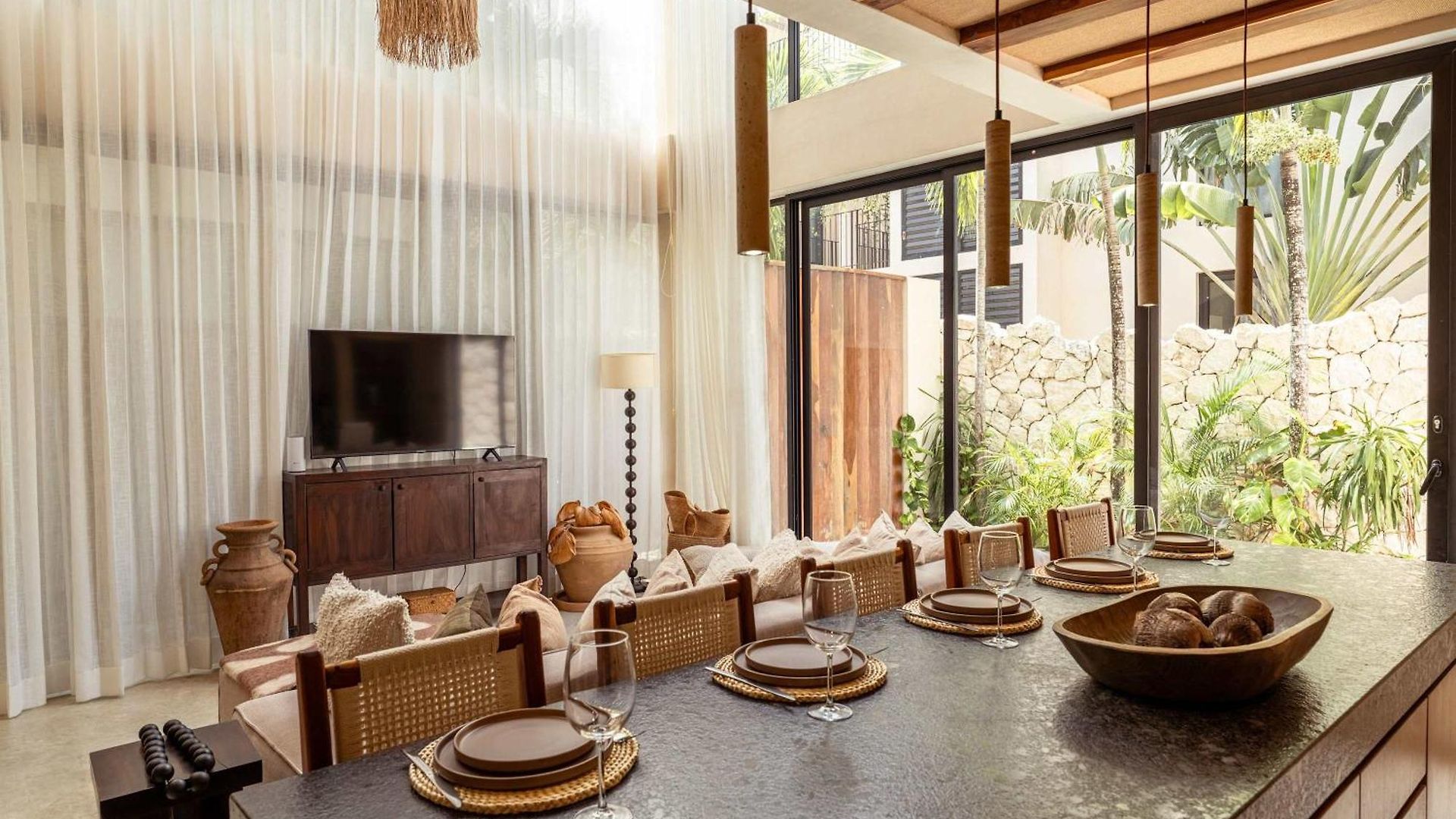 Chic 3br - 2 Pools With Rooftop Pool Modern Boho Design * Tulum