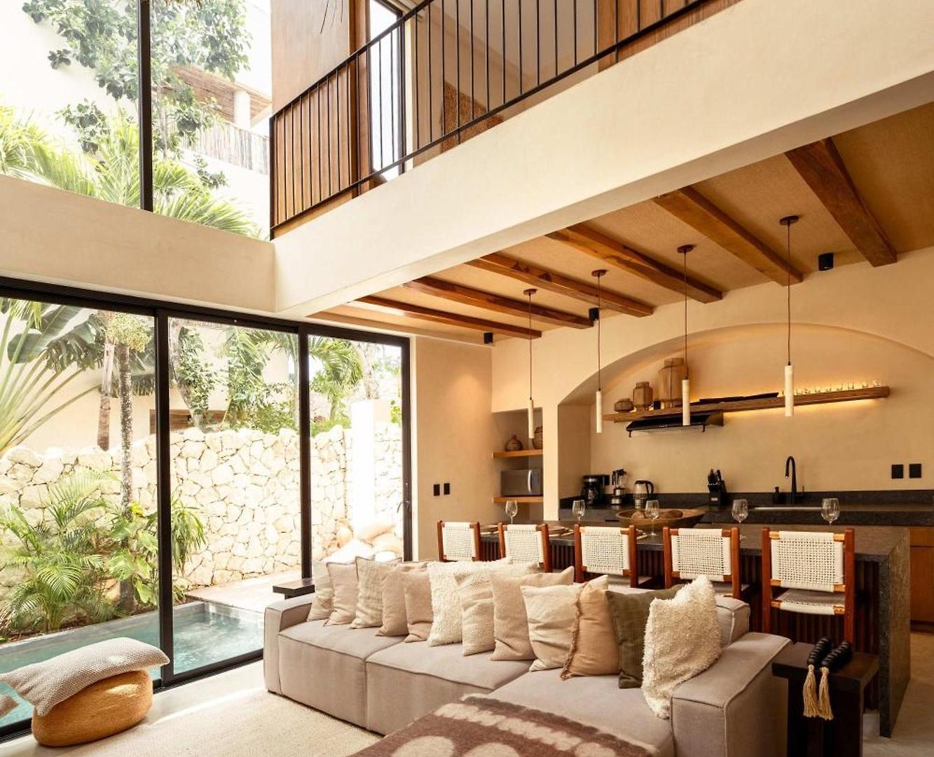 Villa Chic 3br - 2 Pools With Rooftop Pool Modern Boho Design Tulum