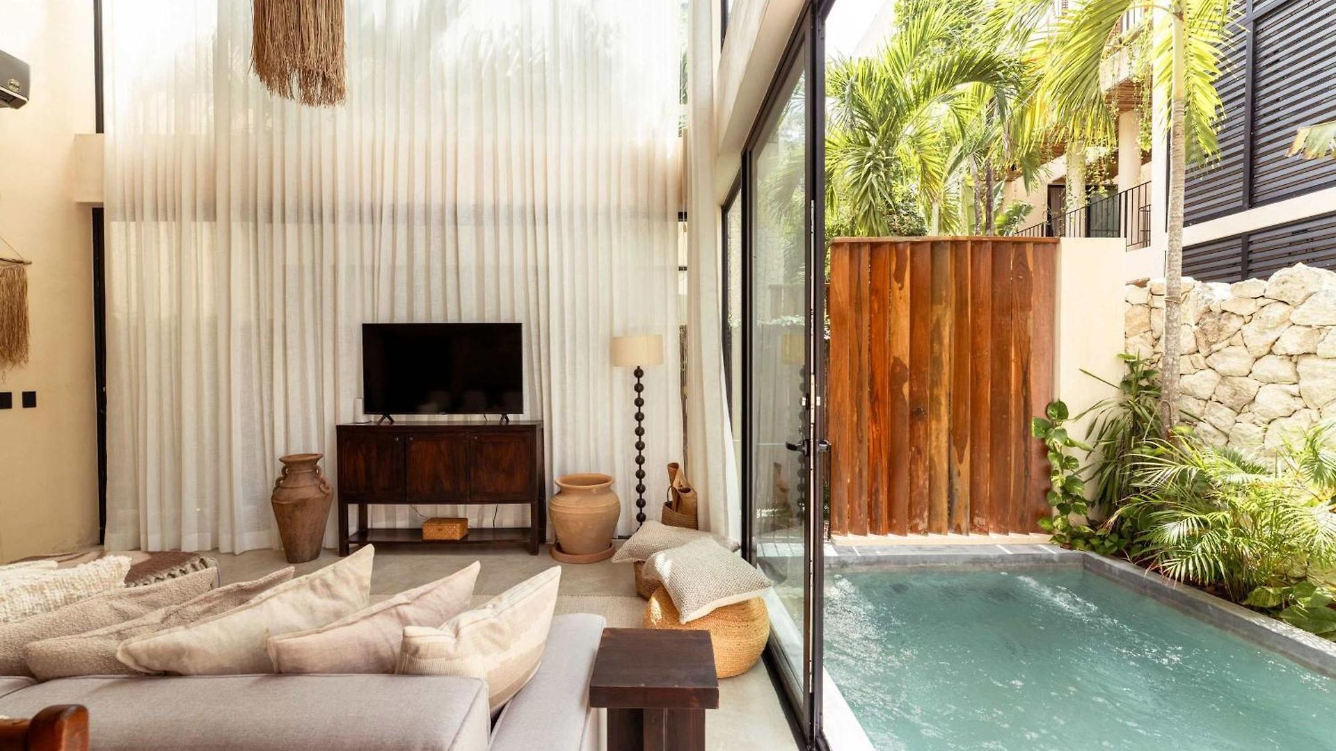 Chic 3br - 2 Pools With Rooftop Pool Modern Boho Design Villa Tulum
