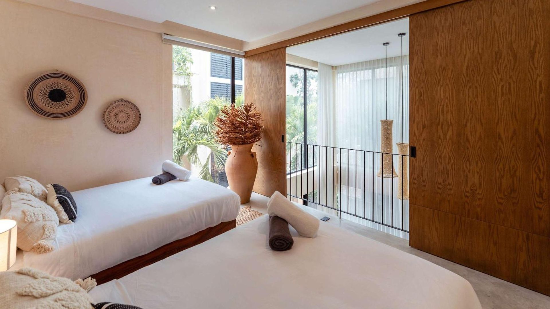 Villa Luxe 3br - Two Private Pools Including Rooftop Modern Boho Style Tulum