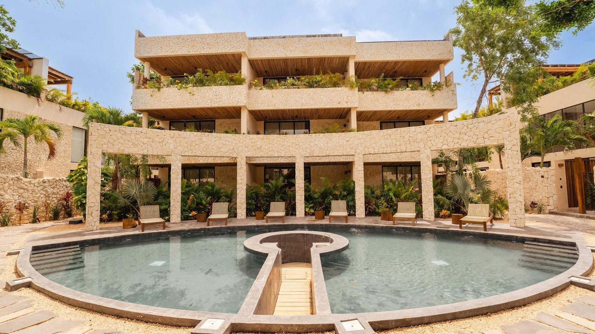 Villa Chic 3br - 2 Pools With Rooftop Pool Modern Boho Design *
