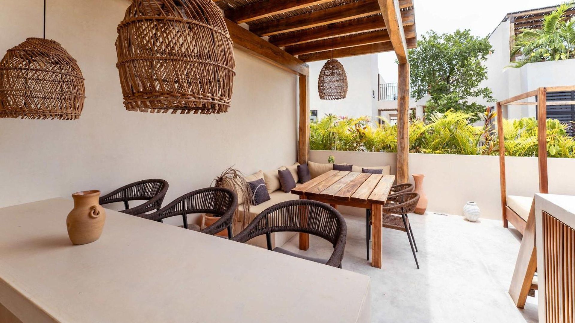 Luxe 3br - Two Private Pools Including Rooftop Modern Boho Style Villa Tulum