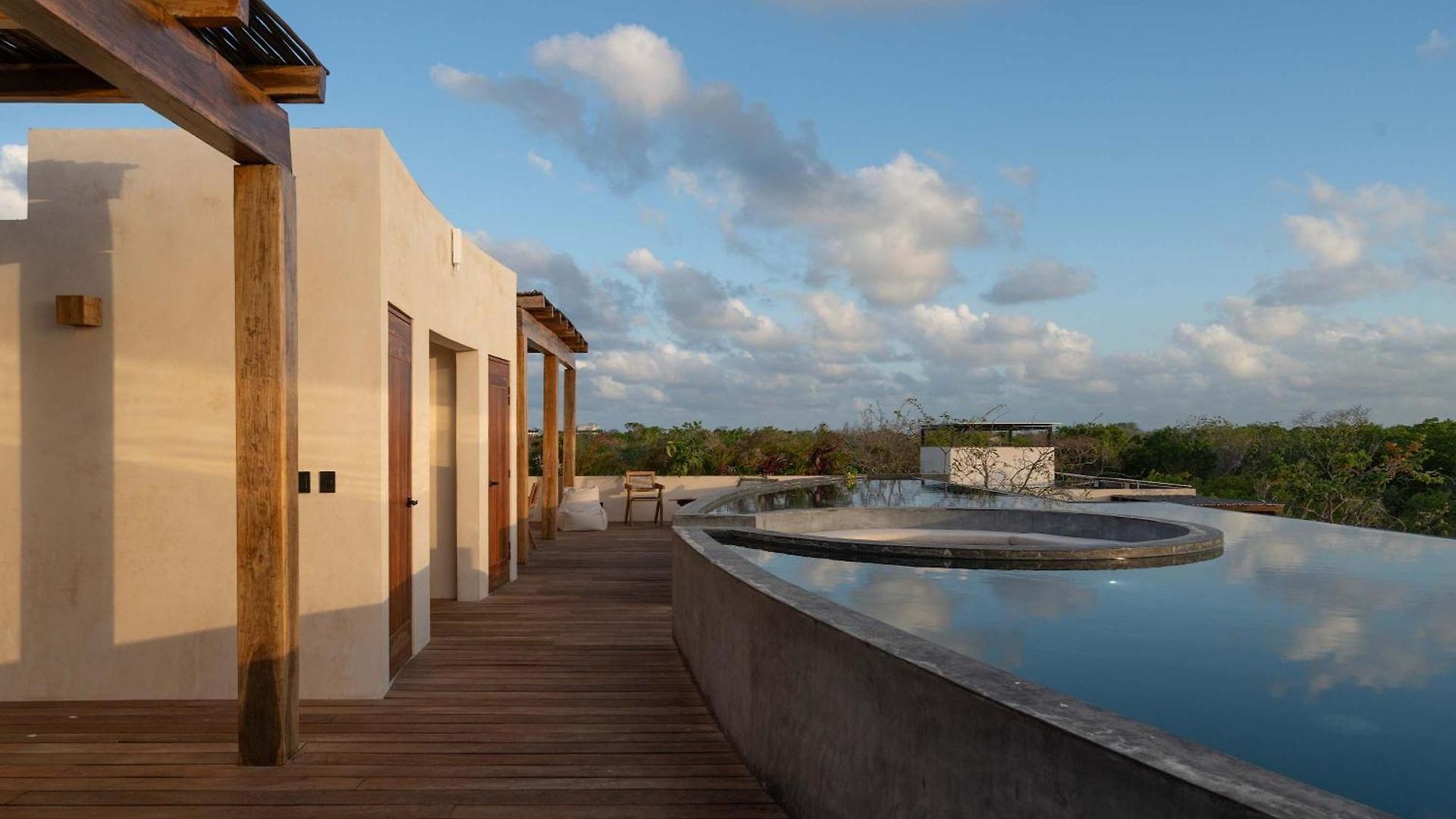 Chic 3br - 2 Pools With Rooftop Pool Modern Boho Design Villa *