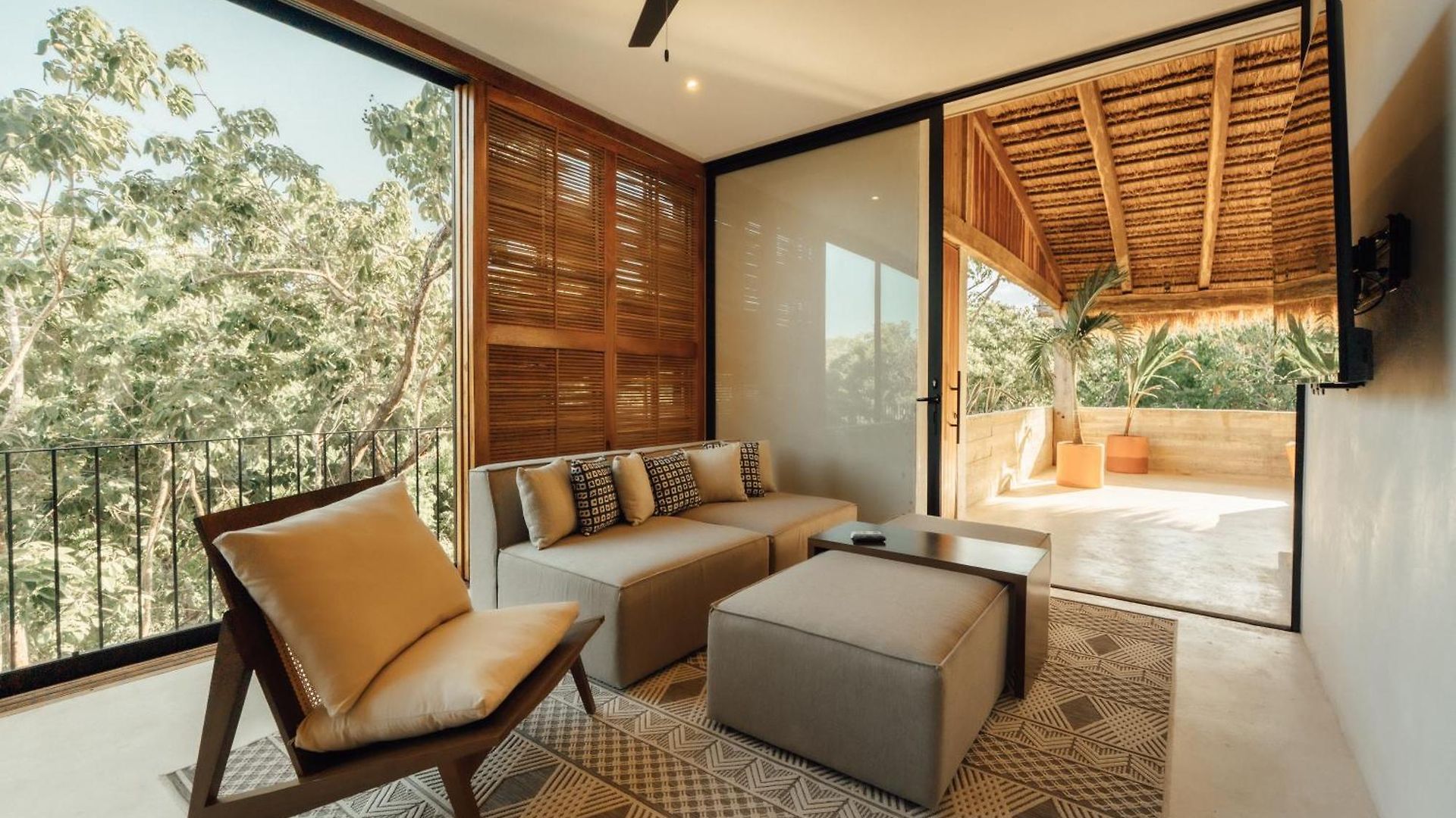 Kinich Nah - 2 Bedroom Penthouse Rooftop And Pool Amazing Jungle View Apartment Tulum