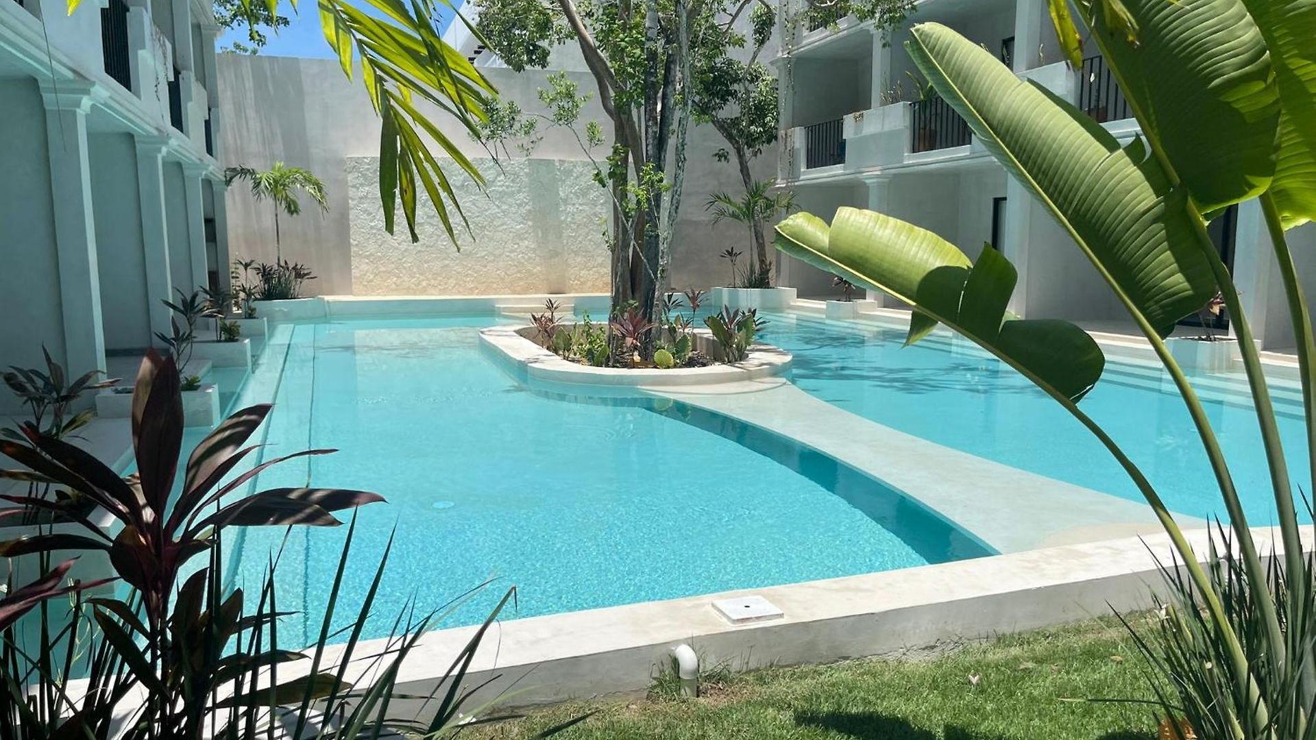 Modern In Core Pool Nature * Tulum