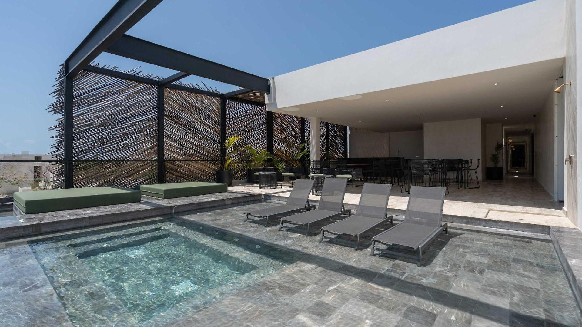 Maria - Modern 2br Retreat With Pool Apartamento Tulum