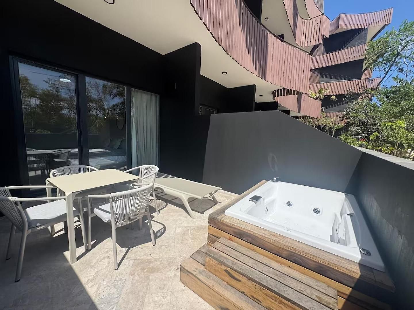 De Lujo En Amira Distrct Zona Hotelera Jacuzzi Apartamento *