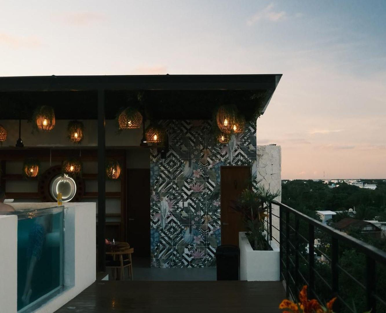 Downtown Penthouse With Private Pool, Rooftop Pool And Gym, Short Distance From Beaches, Restaurants & Nightlife Apartment Tulum