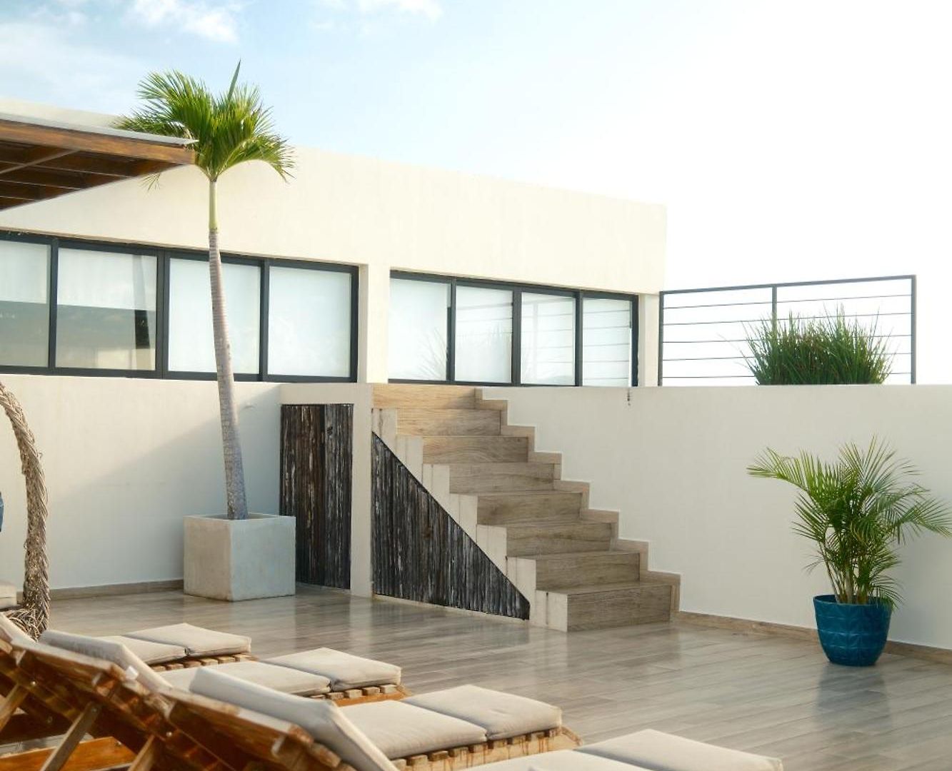 Downtown Penthouse With Private Pool, Rooftop Pool And Gym, Short Distance From Beaches, Restaurants & Nightlife Apartment Tulum