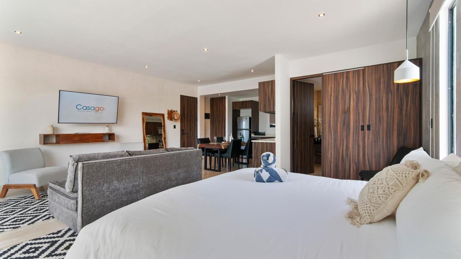 Unwind | Private Balcony & Rooftop Pools | Casago Holiday home Tulum