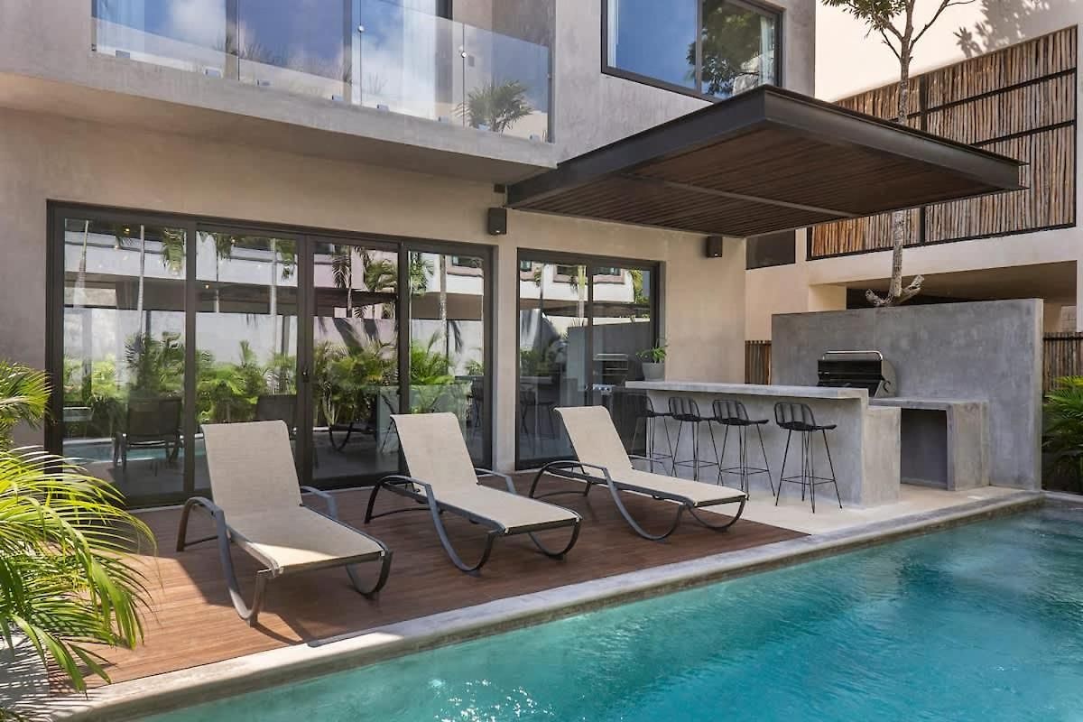6br At Premium Location 24 H Security * Tulum