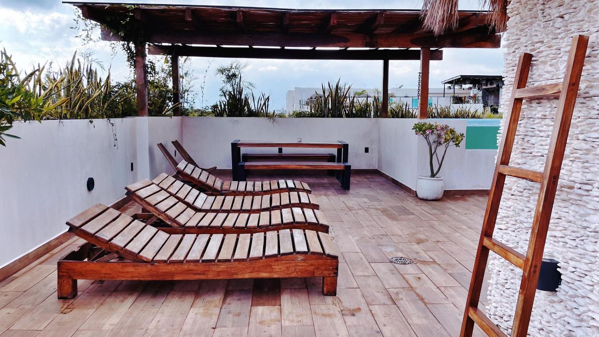4 Bedroom Deluxe Penthouse With Private Roof Garden With Pool In Aldea Zama Tikal 17 Tulum