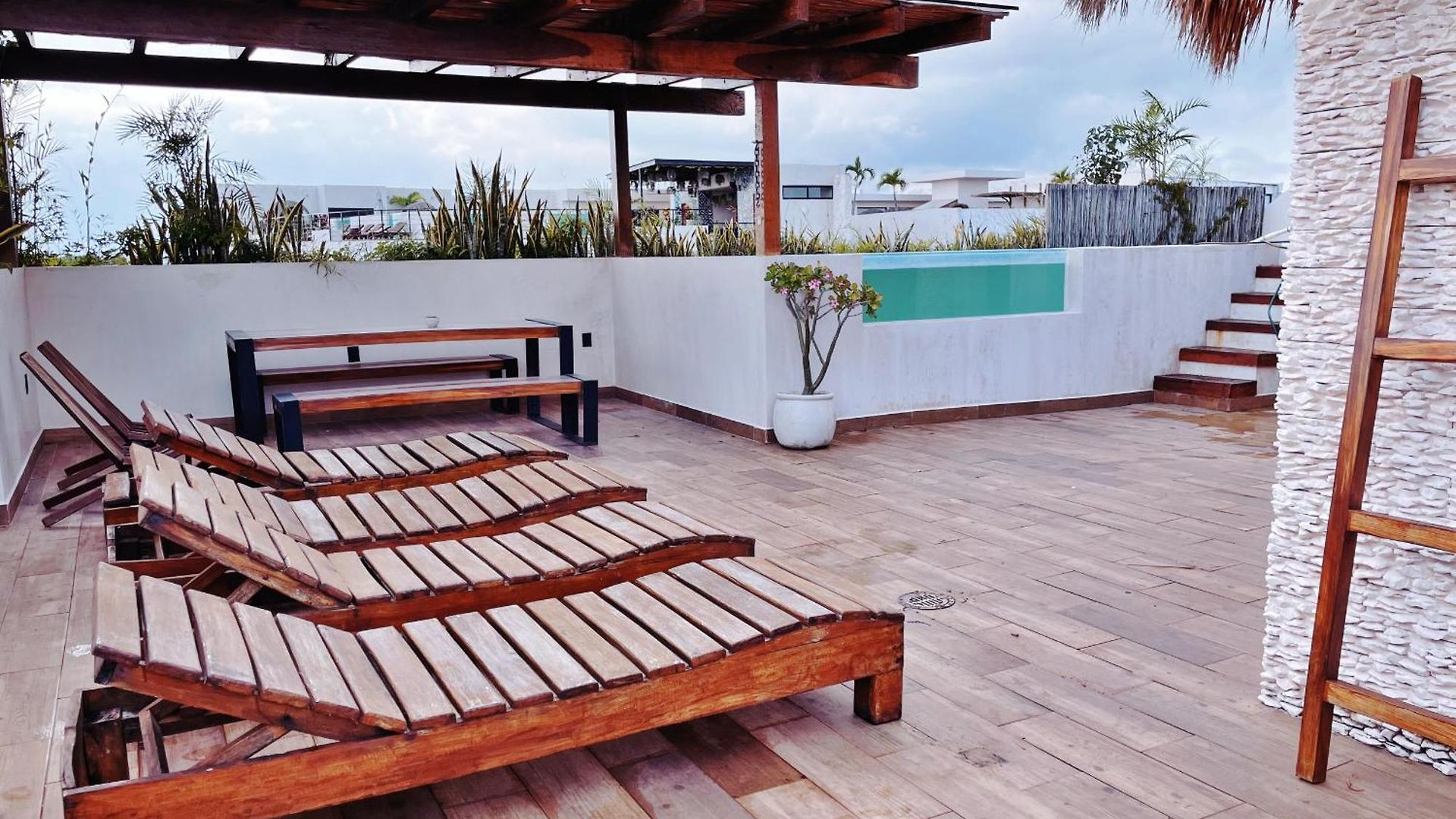 4 Bedroom Deluxe Penthouse With Private Roof Garden With Pool In Aldea Zama Tikal 17 Villa *