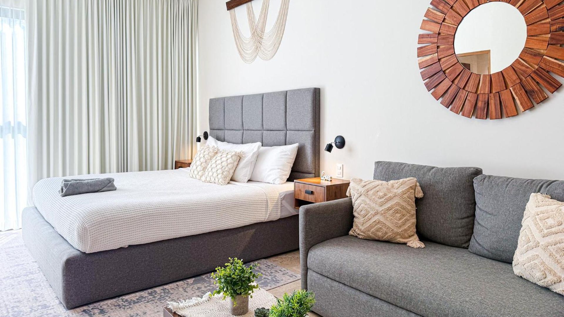 Aldea Zama King Bed Sofa Kitchen Full Gym Wifi Cinema * Tulum