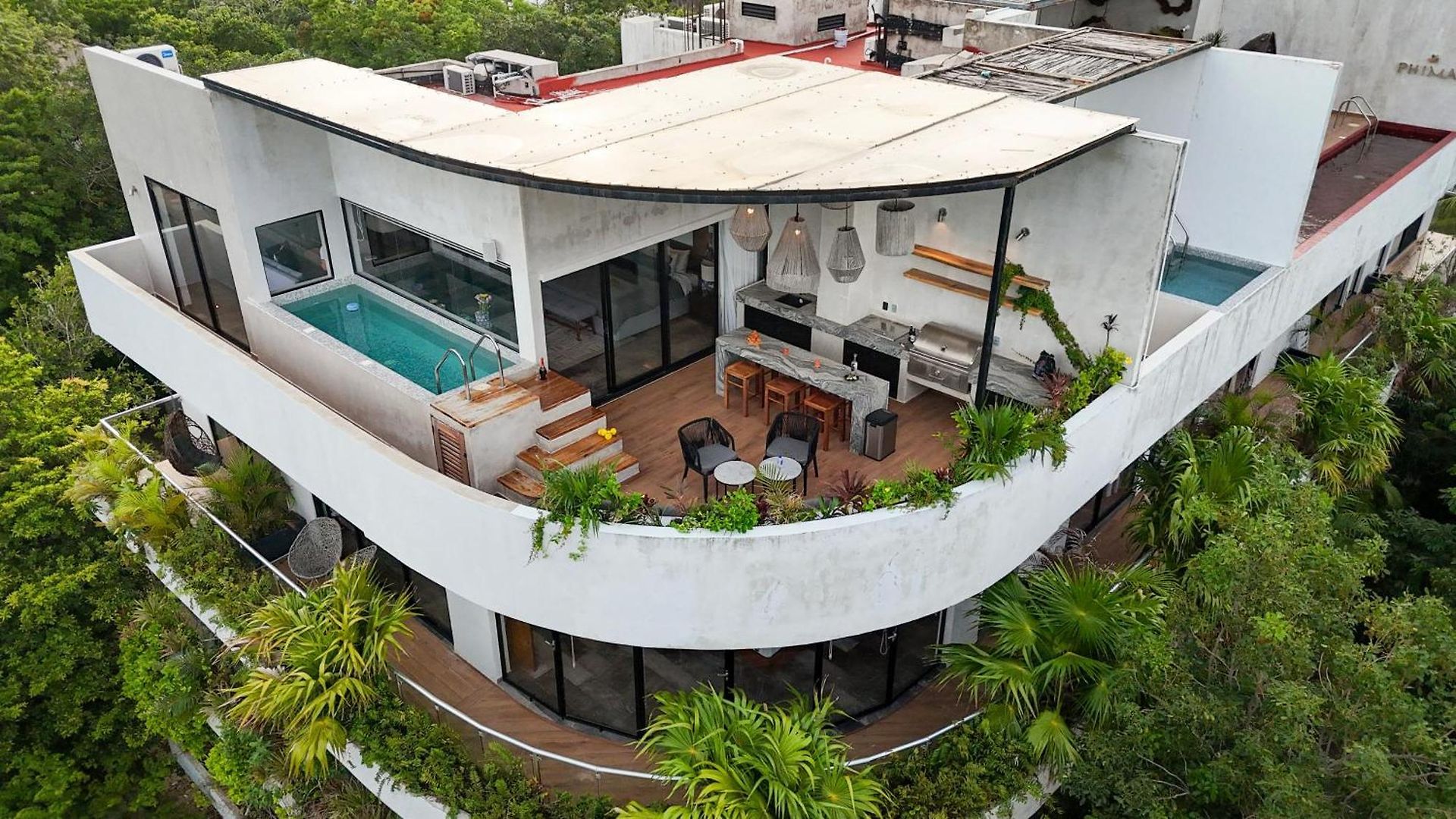 Amazing Penthouse W Private Pool Aldea Zama Apartment *