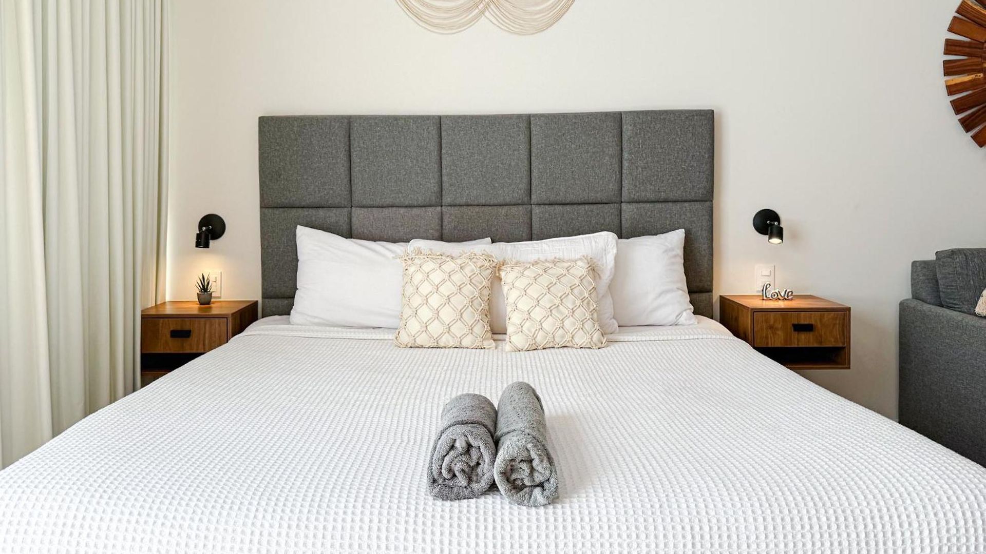 Aldea Zama King Bed Sofa Kitchen Full Gym Wifi Cinema * Tulum