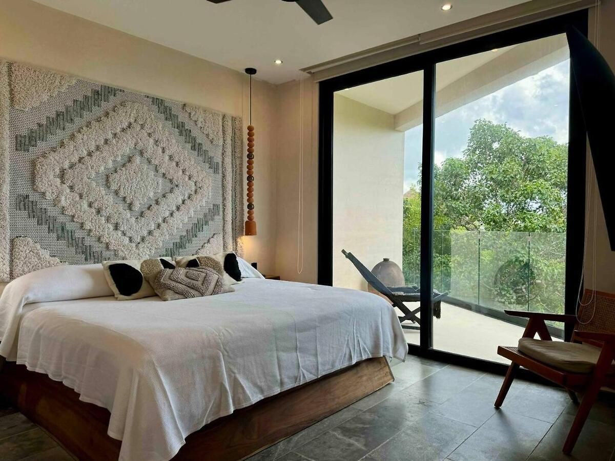 Villa Kataluum- Luxurious Eco-chic Ph With Pool Tulum