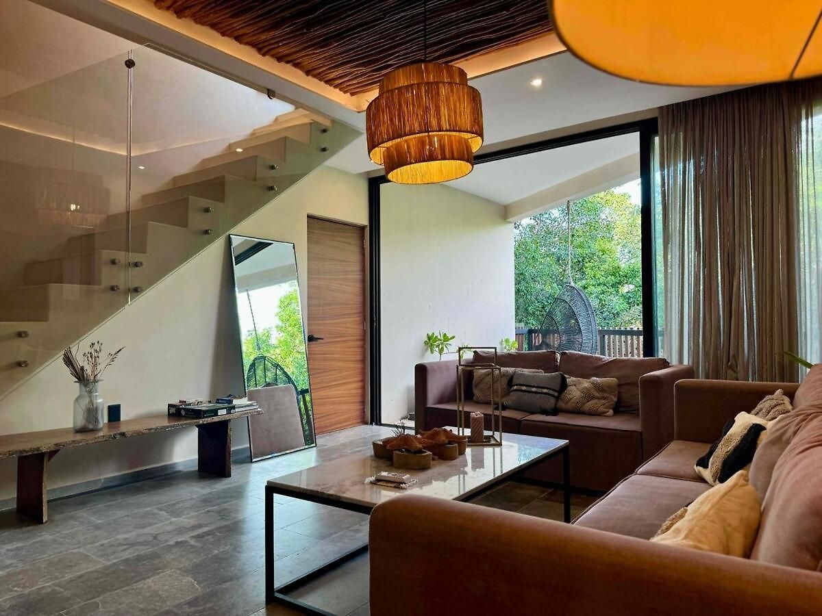 Kataluum- Luxurious Eco-chic Ph With Pool * Tulum