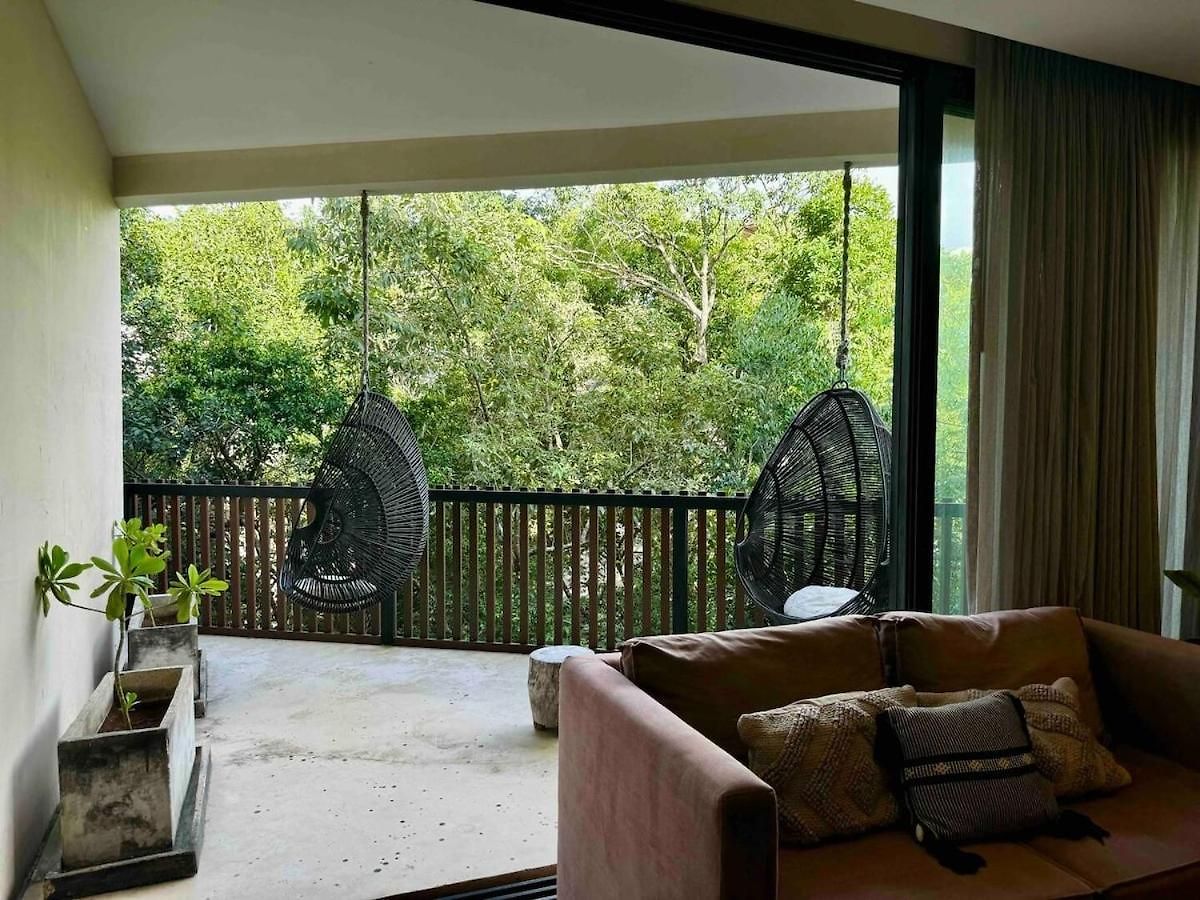 Kataluum- Luxurious Eco-chic Ph With Pool Tulum