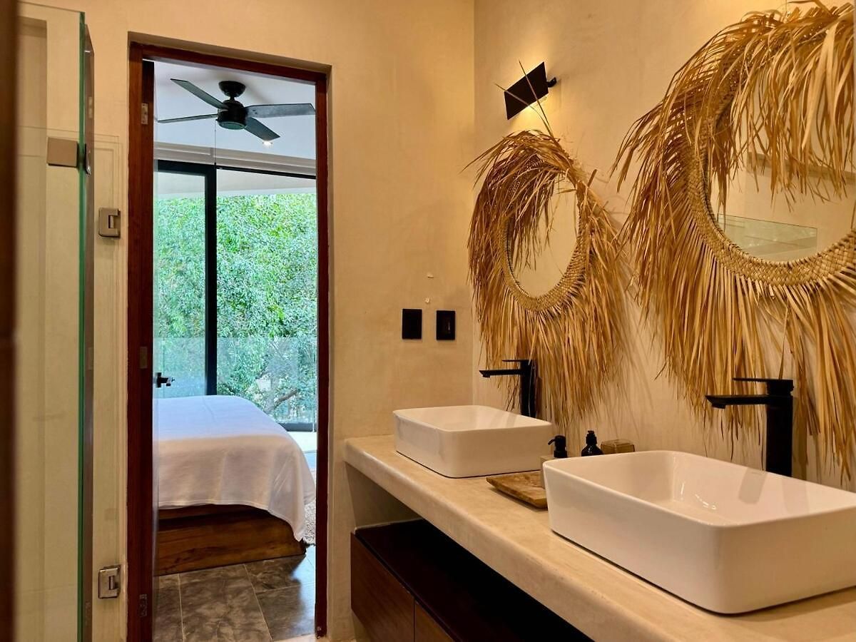 Kataluum- Luxurious Eco-chic Ph With Pool Tulum