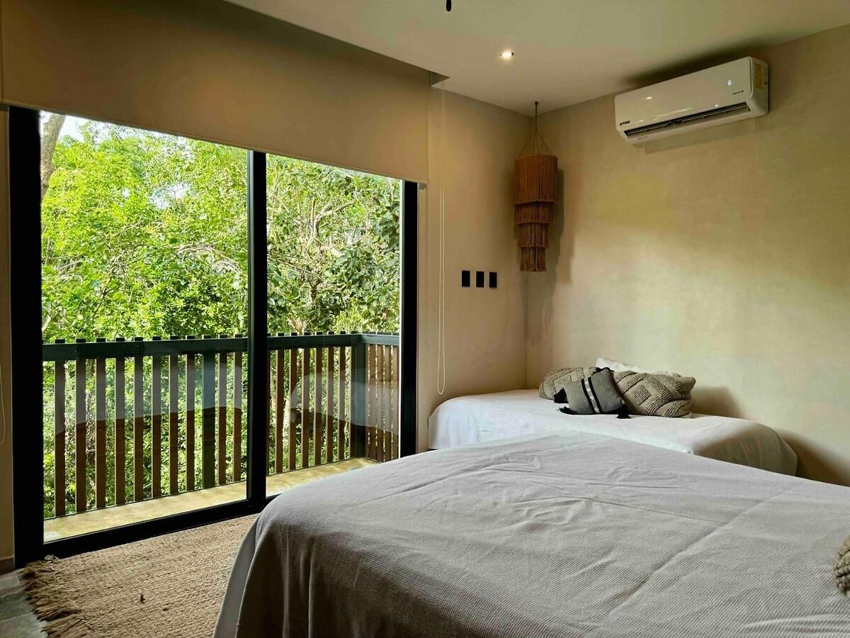 Kataluum- Luxurious Eco-chic Ph With Pool * Tulum