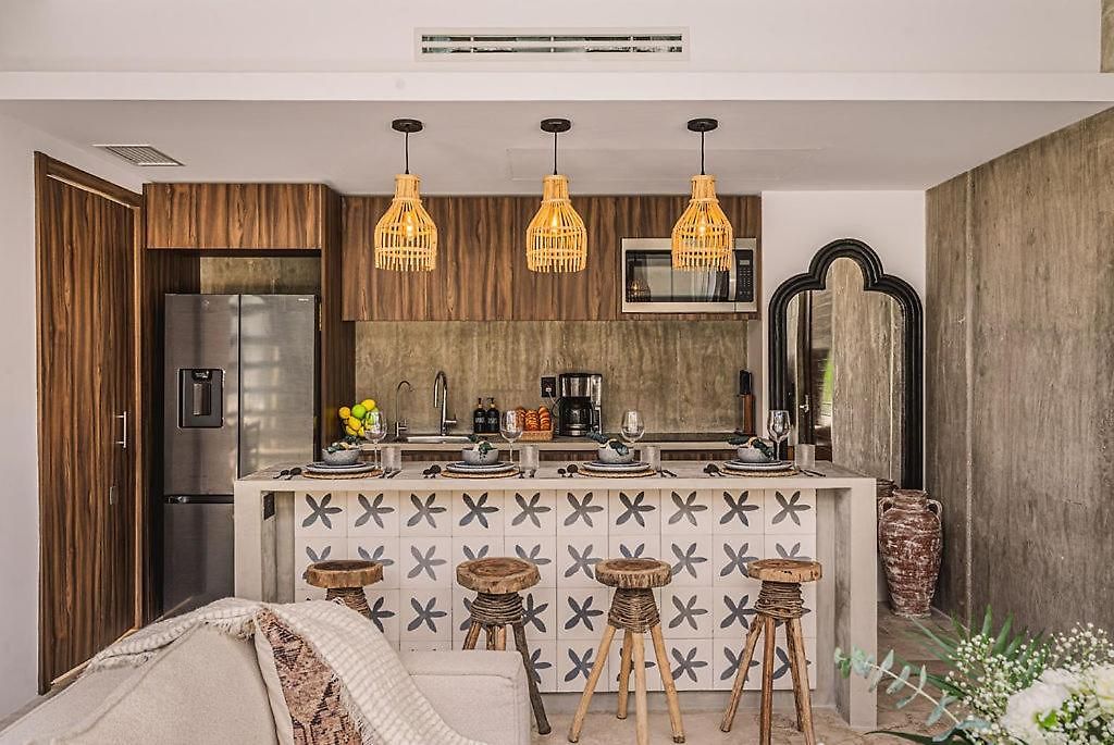 Apartment 1br Swim Up Loft With Private Cenote Rooftop Pool
