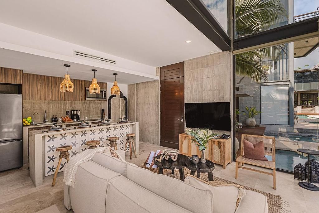 1br Swim Up Loft With Private Cenote Rooftop Pool Apartment *