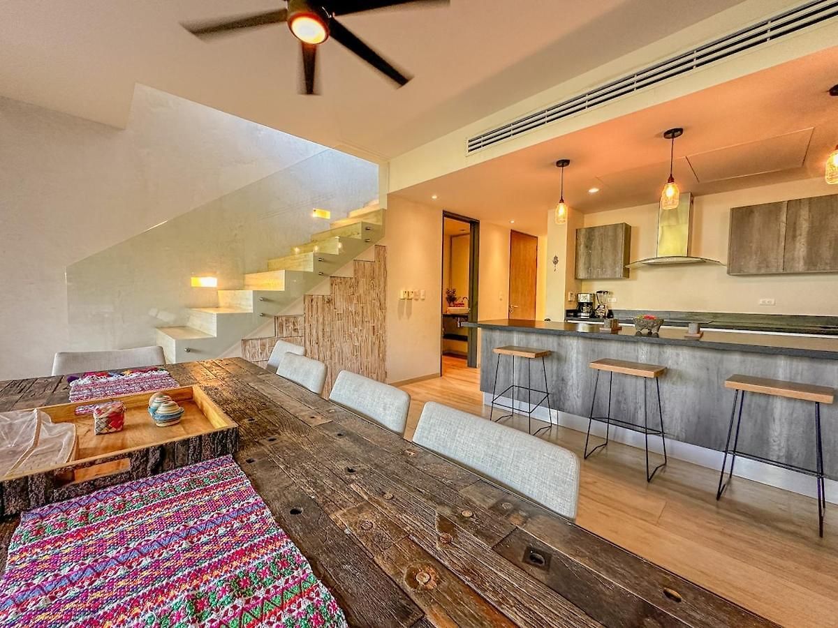 Apartment Dream House! Sweet, Calm Ph, Private Pool, Cenote Tulum
