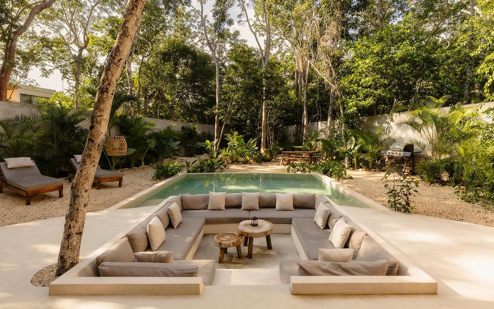 Villa Casa Naay Jungle Lux Heated Pool Hot Tub Firepit *