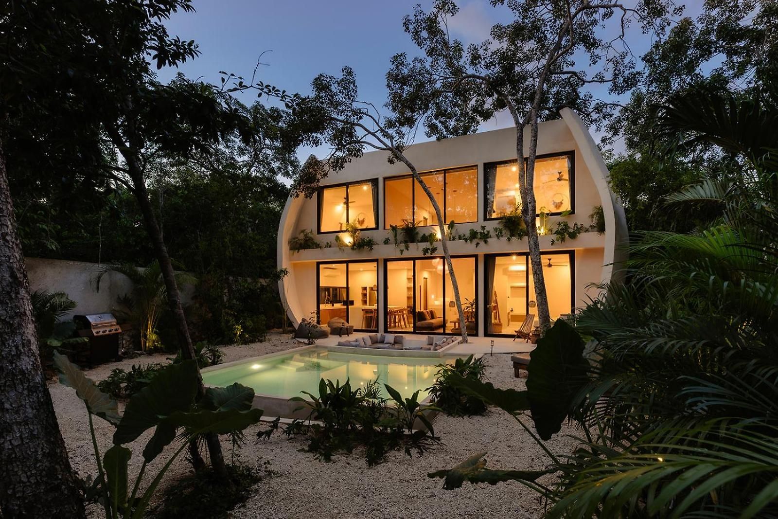 Casa Naay Jungle Lux Heated Pool Hot Tub Firepit Tulum