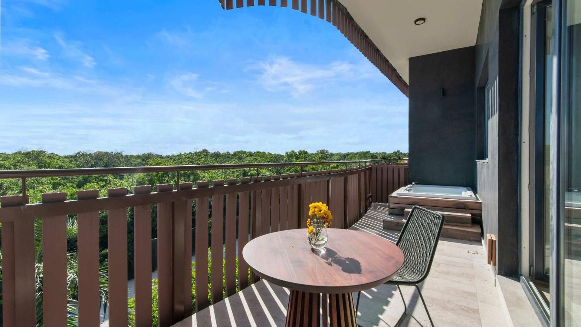 2br With Jacuzzi Near Habitas Apartment Tulum